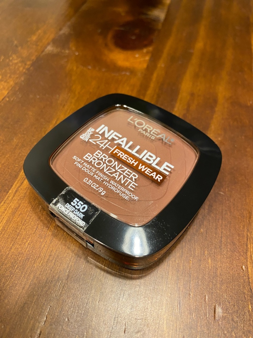 L’Oreal Paris Infallible 24H Fresh Wear Bronzer - Deep Dark